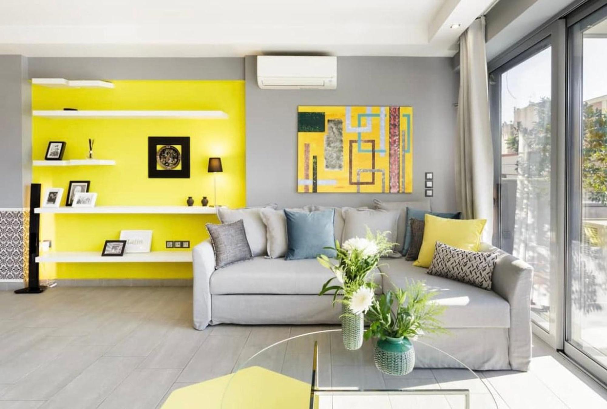 Appartement Stylish Boutique Loft With Private Balcony à Athènes Extérieur photo
